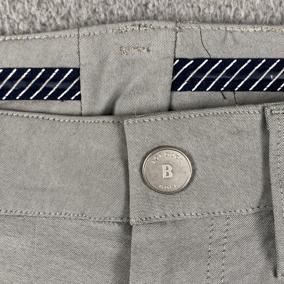 Bonobos Golf Performance Link 5 Pocket Slim Pants Gray Mens 32x32 Fit (34x30) - Picture 3 of 12
